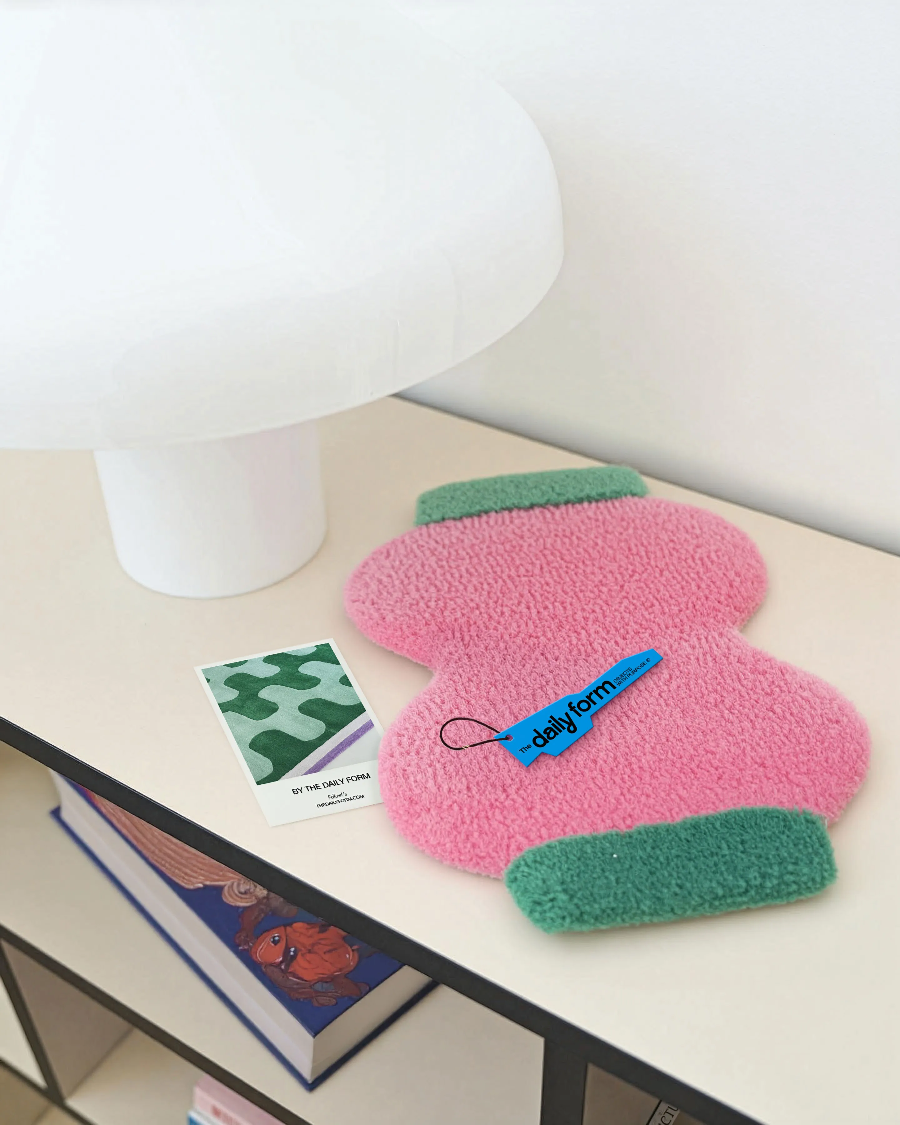 The Daily Form — rug product with tag